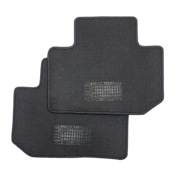 Subaru Forester 2014-2018 Black Factory Carpet Floor Mats Set of 4 J501SSG301 - Picture 4 of 6